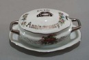 25th wedding anniversary covered jam bowl