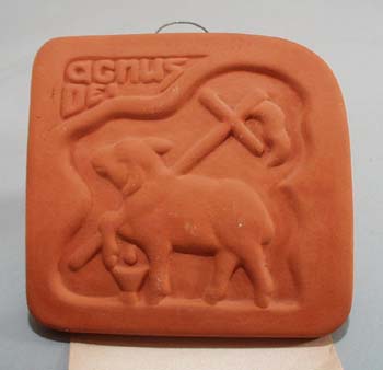 Clay tile from 1964, De Hezenberg, Holland.