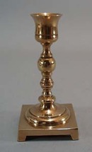 Small Brass Candlestick,