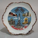 Porcelain Indianapolis speedway porcelain plate.