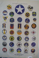World War II Insignia pictures Ad 1943