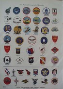 World War II Insignia pictures Ad 1943