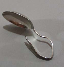 Sterling Silver invalid spoon.