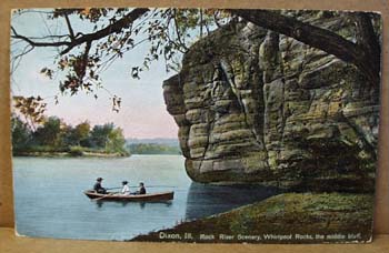 Dixon Ill Rock River by Whirlpool Rocks pc