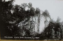 Photo Card Savanna Illinois Palisades postcard.