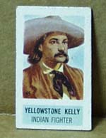Cracker Jack Card? Western theme showing Yellowstone Kelly