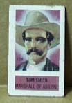 Cracker Jack Card? Western theme showing Tom Smith