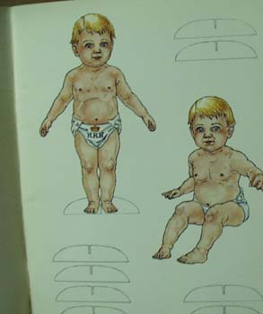 The Royal Baby paper doll Book.