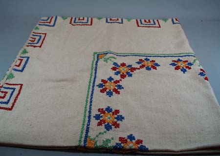 Card Table Cover. Nice heavy muslin
