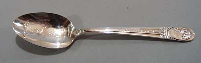Presidential Spoon, John Adams with Chief Justice Marshall
