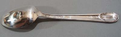 Presidential Spoon, George Washington with Mt. Vernon VA