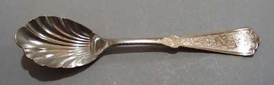 Quaker Valley Shell Spoon.