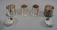 Rockford Silver Co Candle set.