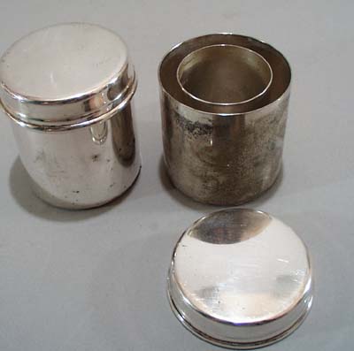 Rockford Silver Co Candle set.