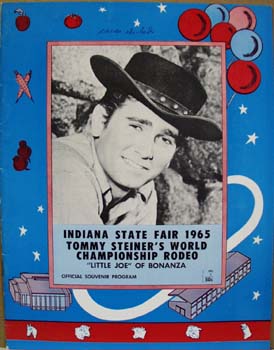 Ind. State Fair Michael Landon Program 1965