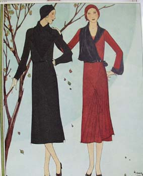 Fashion Ad Costume Ad 1930