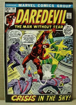 Daredevil July 89 marvel comic, 1972