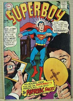 DC Comic Superboy, March no 145