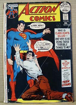 DC Comic Actions Comics, Superman,no 409 Feb.
