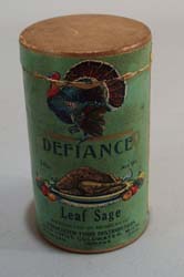 Defiance Leaf Sage Paper Box container