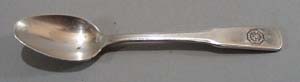 Triple Plate International Silver, small demitasse spoon