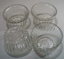 4 old Jelly jars with Crown emblem
