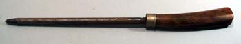 Bakelite knife sharpening steel.