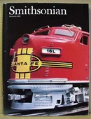 1988 Smithsonian Magazine featuring model railroad trains