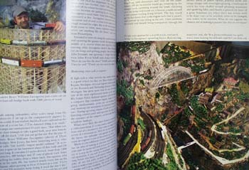1988 Smithsonian Magazine featuring model railroad trains