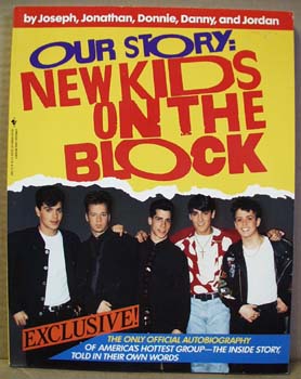 New Kids on the Block Music Autobiography Magazine 1990
