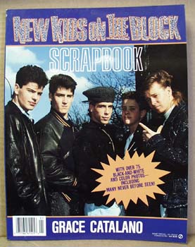 New Kids on the Block Music Autobiography Scrapbook Magazine 1990