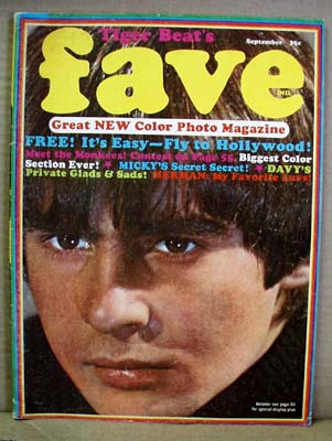Tiger Beat's Fave September 1967, Vol 1, no 1