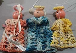 Misc Christmas ornaments/crafts.