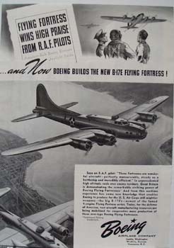 Boeing Builds B-17E Flying Fortress 1941
