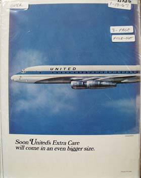 United's Extra Care Ad 1967