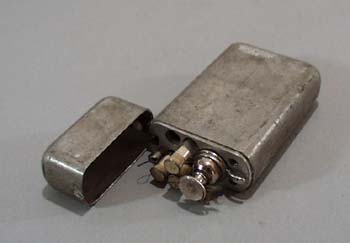 Lighter type Doctors medicine container.
