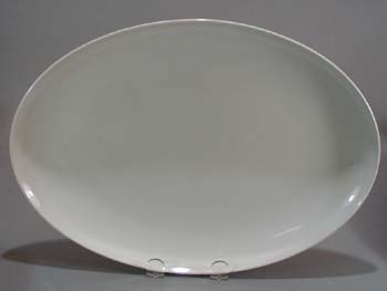Franciscan Cloud Nine Platter is simply pure white