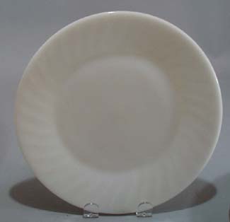 Fire King Ivory Swirl Salad Plate