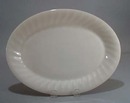 Fire King Ivory Platter is ivory