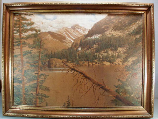 Largest tinted photo of Rocky Mountains.