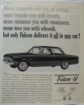 Ford Falcon Includes More Owners Ad 1960