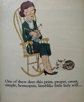 National Steel Woman Buys Car Ad 1967