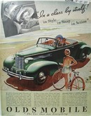 Oldsmobile Class by Itself Ad 1937