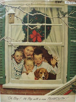 Plymouth Christmas Ad 1951