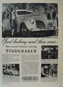 Studebaker Good Looking Then Some Ad 1939