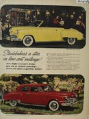 Studebaker Low Cost Mileage Ad 1949