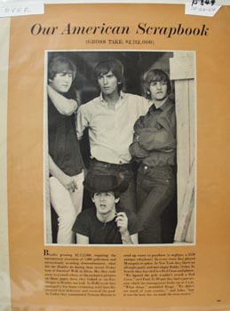 Beatles Article with Pictures 1964