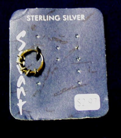 Savant Single earring.