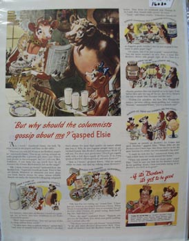 Borden's Gossip Ad 1948
