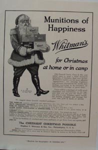 Whitman's Christmas Ad 1917